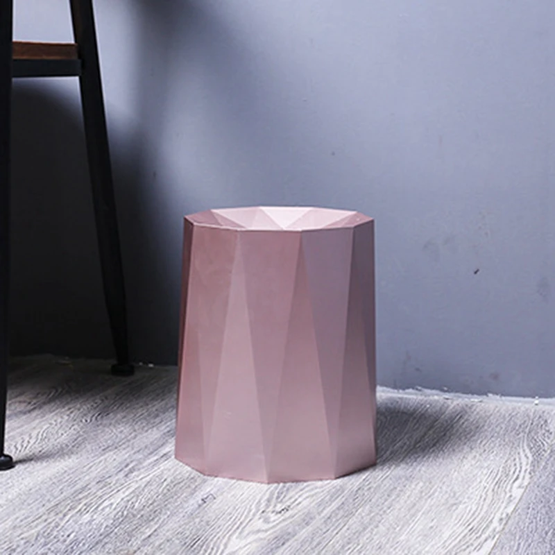 

Household Trash Can Simple Trash Can Without Cover Multifunctional Home Office Living Room