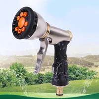 2021 high pressure water spray gun car washer hose sprinkler watering sprinkler water garden cleaning spray gun bottle gard o6r9