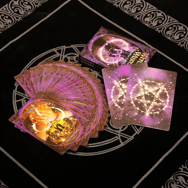 2021 New Arrive Tarot Card With Guidebook Divination Fate Playing Table Game Deck Birthday Gift Drinking | Спорт и развлечения