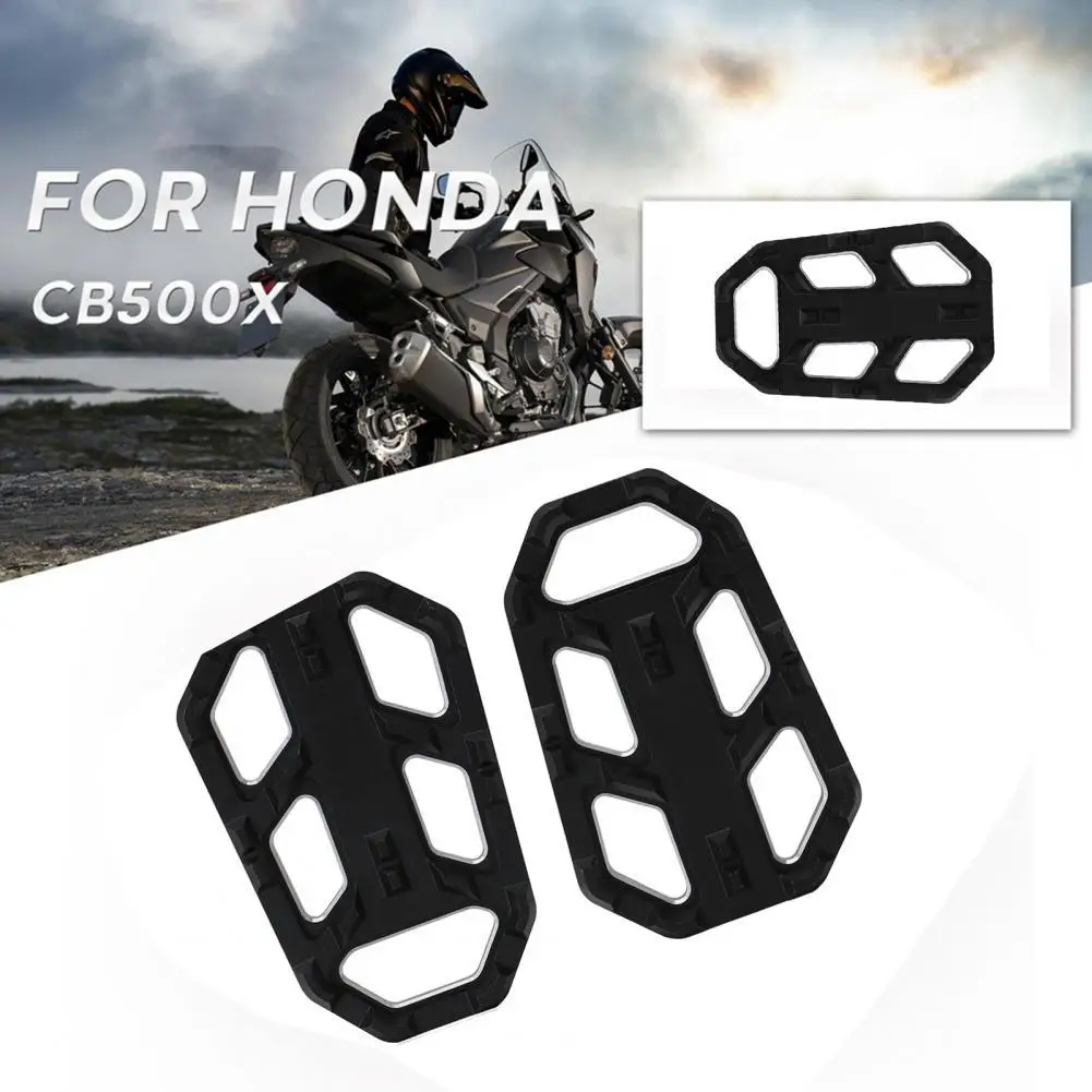 

1 Pair Skid-proof Motorcycle Foot Pegs Footrest Pedals for Honda CB500X 1998-2012 2013-2017