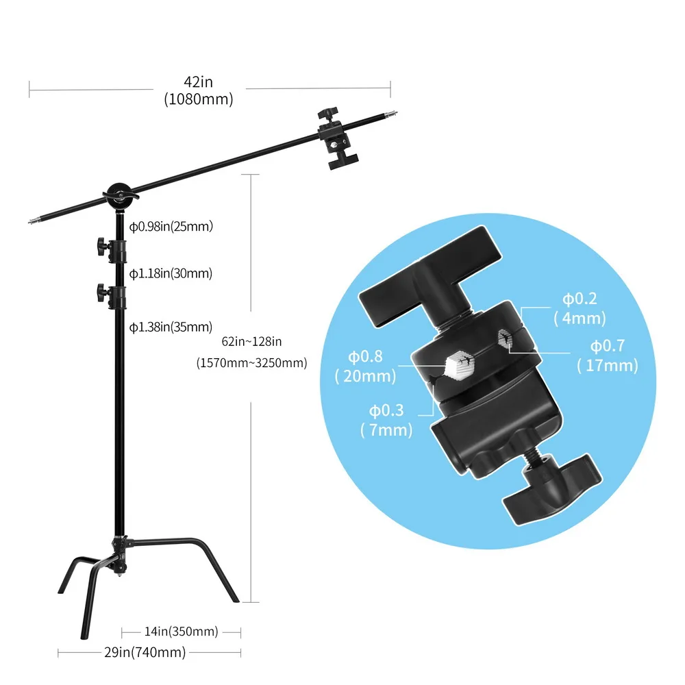 Складная оссветильник ительная стойка Трипод для фотосъемки|Аксессуары