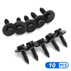 Автомобильные саморезы 4,8x19 мм, 10 шт., для RENAULT SCENIC CLIO LAGUNA MEGANE CAPTUR KAPTUR KOLEOS DUSTER SANDERO MEGANE