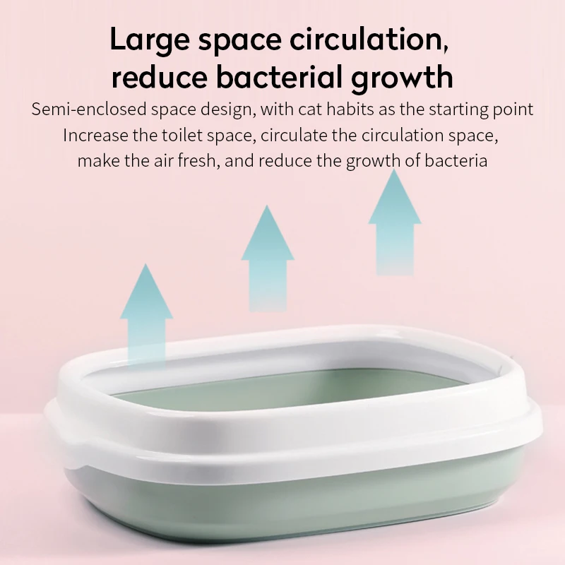 Pet Туалет постельное белье Анти Всплеск кошки ящик для туалета кошачий поднос