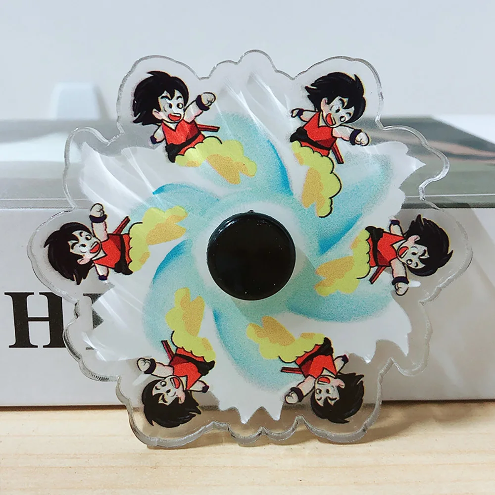 

New Whirling Running Animation Fidget Spinner Cartoon Anime Running Dynamic Hand Spinner for Children Adult Stress Relief Toys