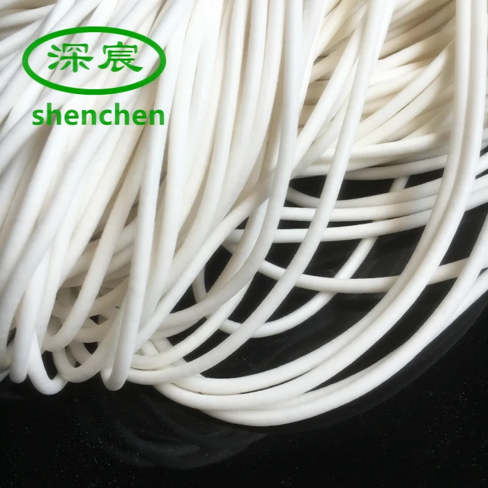 1 м силиконовая пенящаяся лента круглая резина высокотемпературная устойчивая