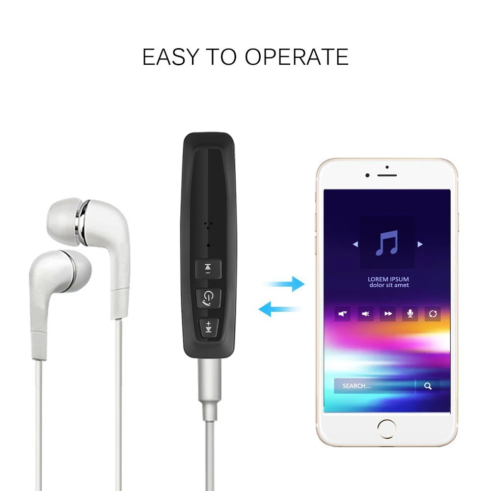 Bluetooth AUX мини стерео 3,5 мм Интерфейс ключ USB беспроводной V4.1 аудио музыкальный приемник адаптер для IOS Andriod телефон планшетный ПК