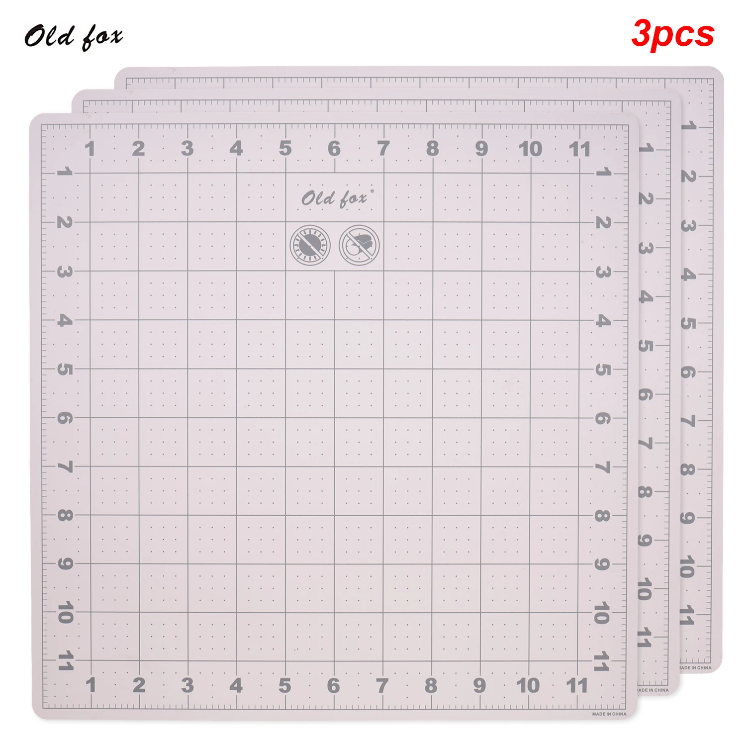 

1/3 шт. 12*12 дюймов Нескользящая пластина из ПВХ прочный коврик для резки самовосстанавливающийся двусторонний для квилтинга шитья скрапбуки...