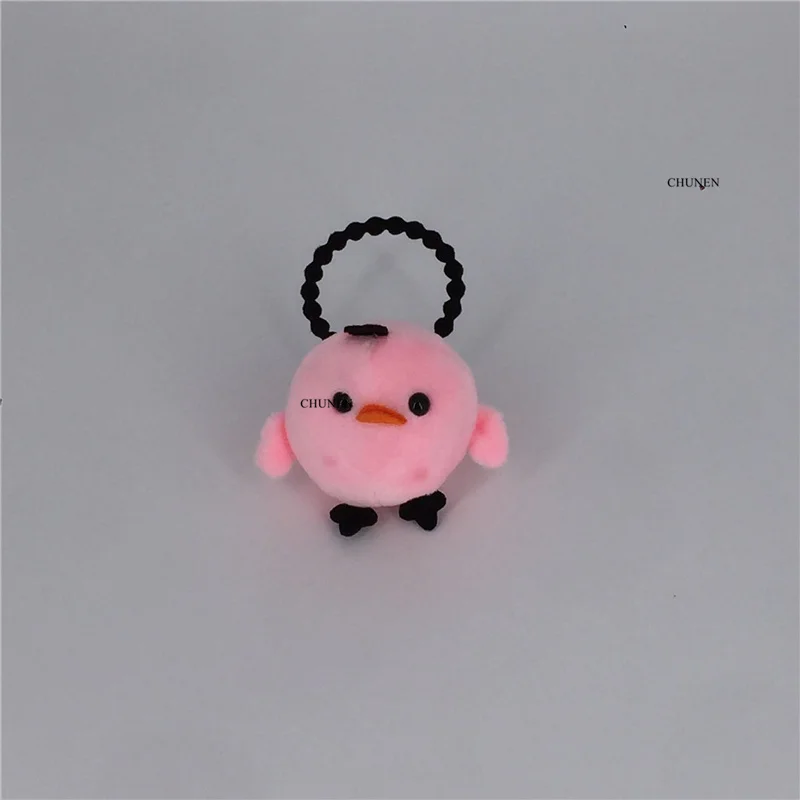 Маленький приблизительно 6 см. Плюшевая игрушка цыпленок 2 цвета плюшевая