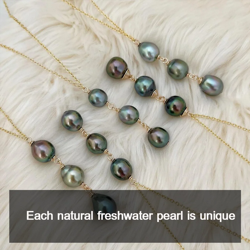 Комплект бижутерии Cring Coco Женский ювелирные украшения на шею с пресноводным