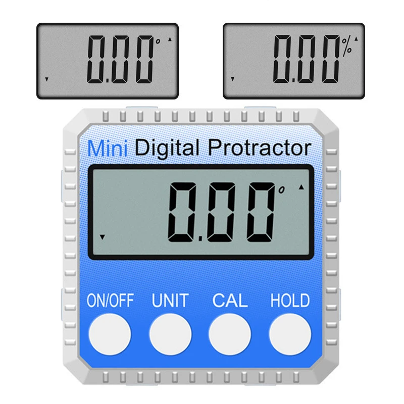 360 градусов Мини Цифровой Инклинометр уровень электронный транспортир Угол