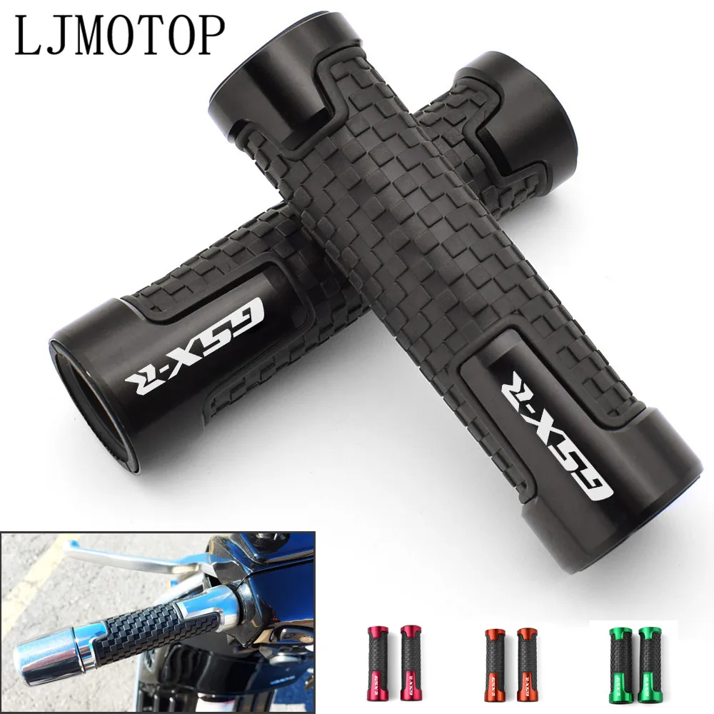 GSX-R мотоцикл 7/8 '✢ мм углерода резиновые рукоятки ручками для SUZUKI GSXR 600 750 1000 K1