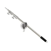 sh 106cm 249cm stainless steel cross arm photo studio kit light stand with weight bag photo studio accessories extension rod