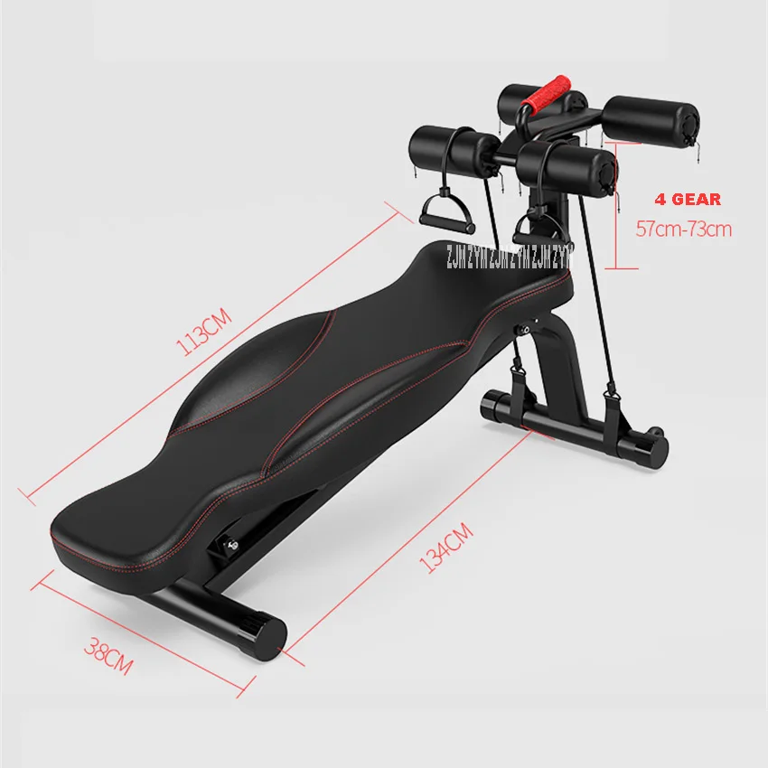 

6403 Sit Up Bench Household Supine Board Dumbbell Stool Multifunctional Crunch Bench Indoor Abdominal Fitness Equipment Device