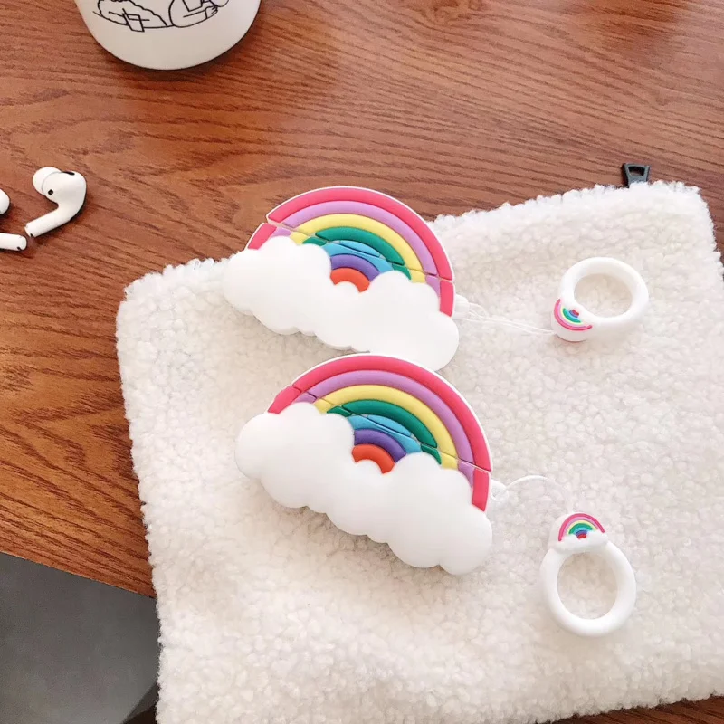 Новый милый чехол для Apple Airpods Pro Чехол Силиконовый мультяшный наушников Blutooth 1 2 3