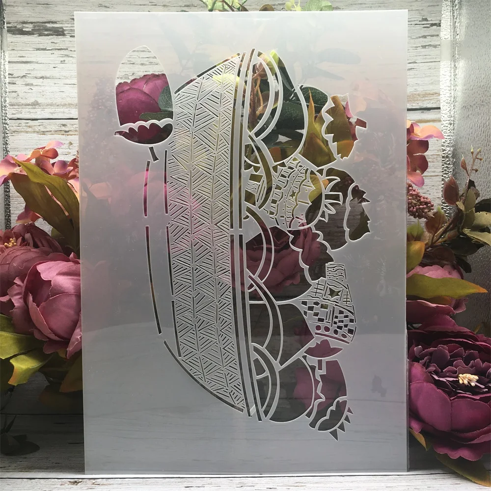 

A4 29cm Fruit Basket Strawberry DIY Layering Stencils Wall Painting Scrapbook Coloring Embossing Album Decorative Template