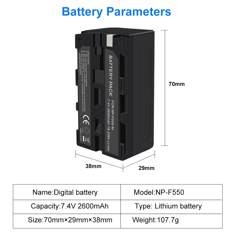 PALO 1-4 года шт. NP-F550 NPF550 NP F550 F570 Камера Батарея для Sony F970 F750 F960 F530 CCD-RV100 CCD-RV200 SC9 TR1 TR940 |