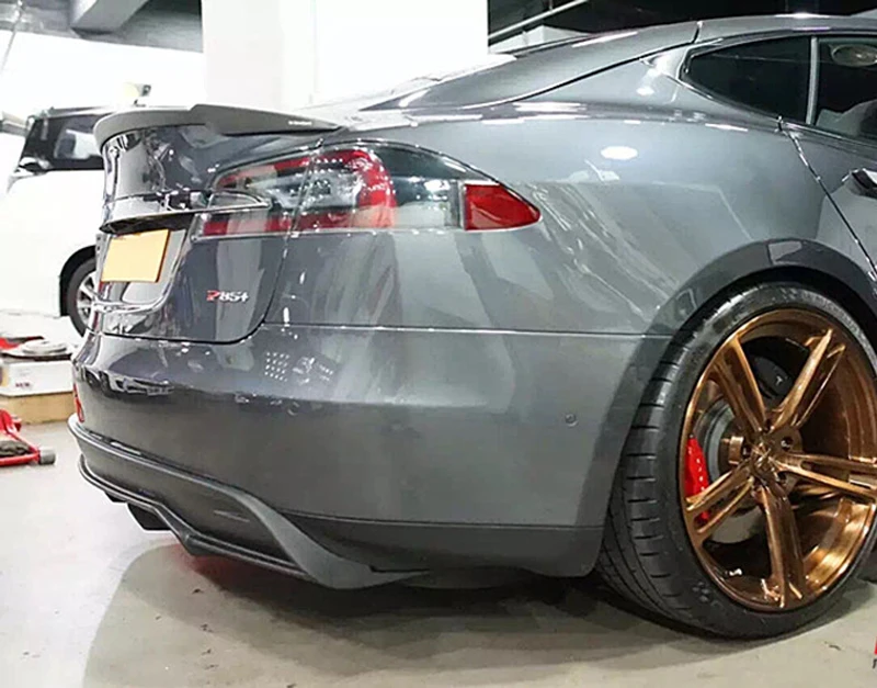 V-образное освещение из углеродного волокна для Tesla Model S Sedan 60 70 75 85 90 D P85D P90D P100D 2012 -