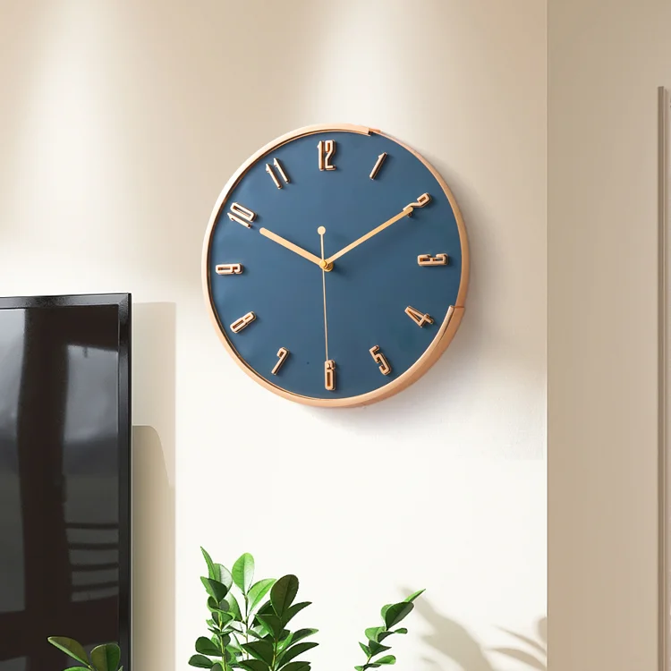 

Nordic Simple Fashion Wall Clock Living Room Creative Wall Clock Light Luxury Mute Restaurant Duvar Saati Home Decor EB5WC