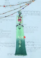yellow hanging ear national costume accessories safe knot hanfu headband hanbok ornaments hanfu accessories