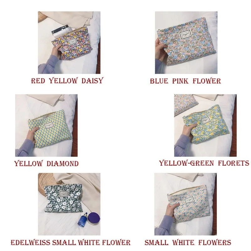 

Ladies New Stylish Large Capacity Bag Convenient Travel Makeup Storage Bag Female Portable All-match Simple Wash Bag For Sale