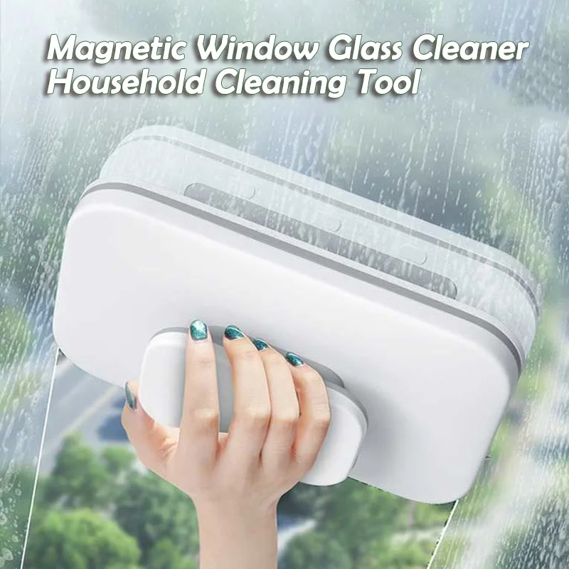 

Magnetic Window Wiper Double Side Magnetic Window Cleaning Brush For Washing Windows Home Cleaning Tool Accessories