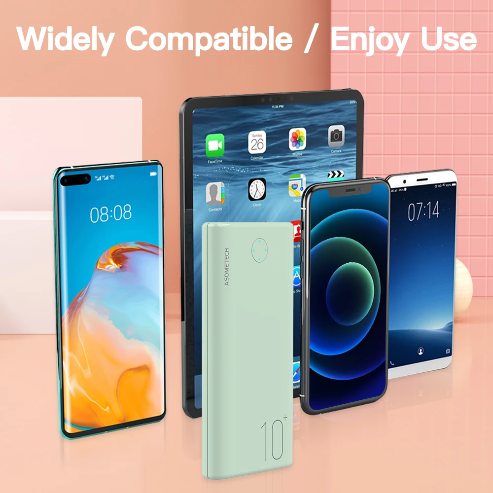 power bank 10000mah portable charger external battery powerbank 10000 mah pd two way fast charging poverbank for iphone xiaomi free global shipping