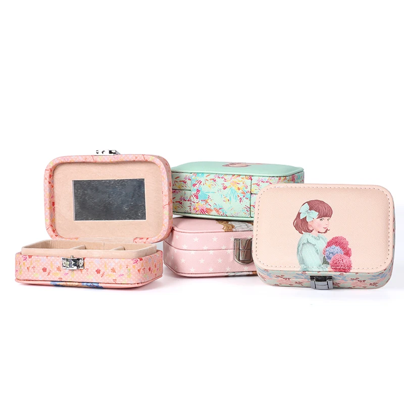 2020 мультяшный красивый универсальный чехол для ювелирных изделий Витрина