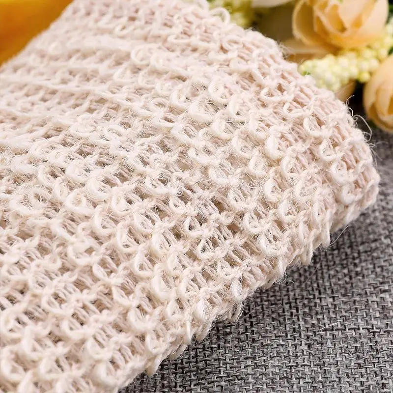 

MOLF 10 Pack Exfoliating Bar Soap Holder Soap Saver Handmade Sisal Soap Bags Mesh Soap Bags Pouch Holder Bath Soap Holder