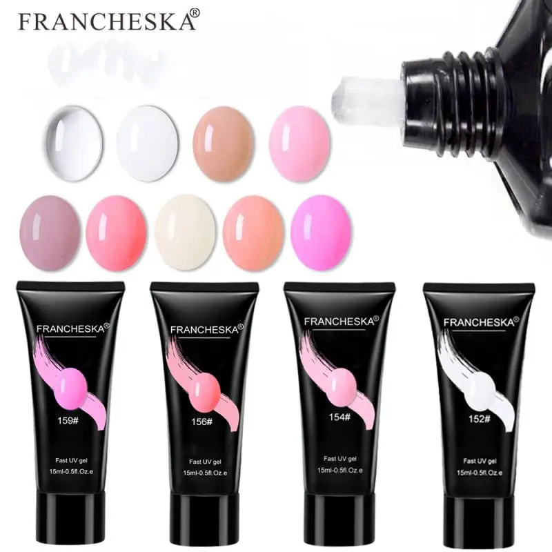 Прозрачный УФ-гель для наращивания ногтей 15 мл | Красота и здоровье
