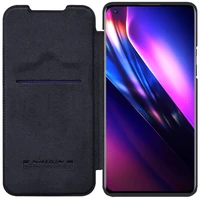 for oneplus 9 pro cases nillkin classic qin leather flip wallet bags with card slot protection case for oneplus 9 9r cover