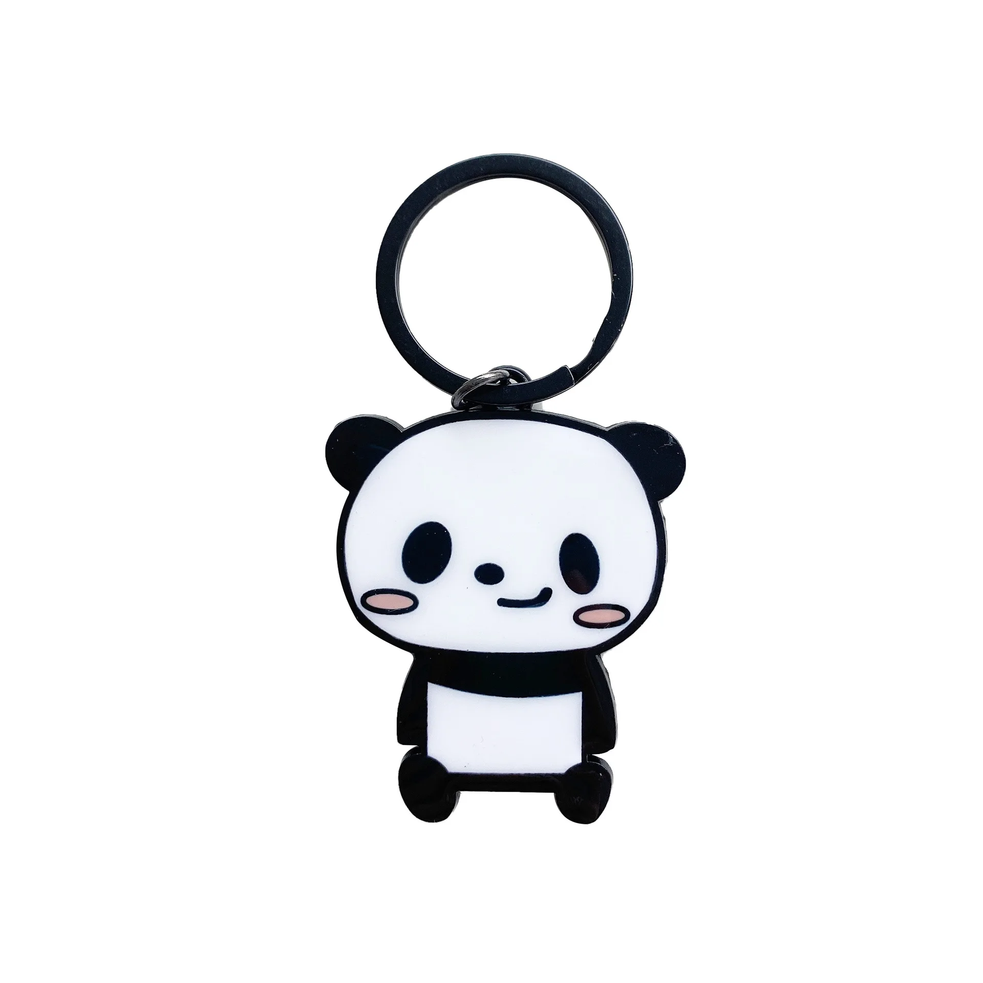 

Cute New Cartoon Animal Keychain Panda Hardware Plane Car Bag Key Chain Pendant Lovely Keyring