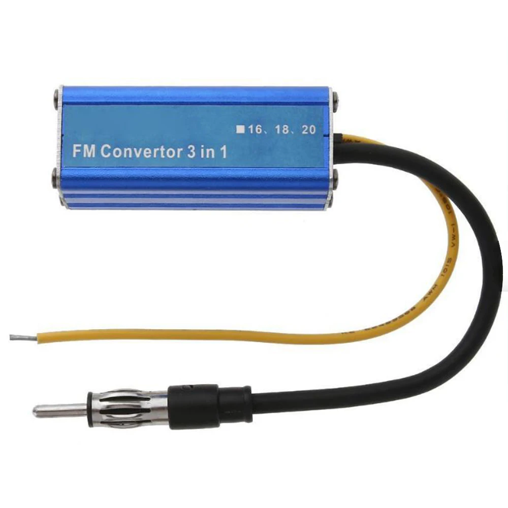 

Downconverter CD Player Car Audio Refitting Radio FM Frequency Converter for 76-90MHz Sony, Panasonic & Other CD players