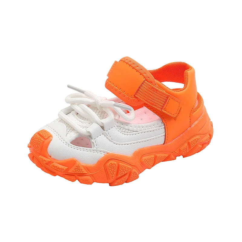 

Children Shoes Sport Breathable Boys Sneakers Brand Kids Sandals for Girl Trainers PEclass Casual Child Flat Tennis Shoes E05313