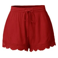womens shorts summer short femme sexy lace plus size rope tie shorts sport leggings trousers summer shorts feminino spodenki
