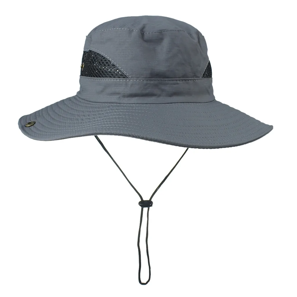 Камуфляжные Панамы камуфляжные шляпы рыбака с широкими полями Панама для