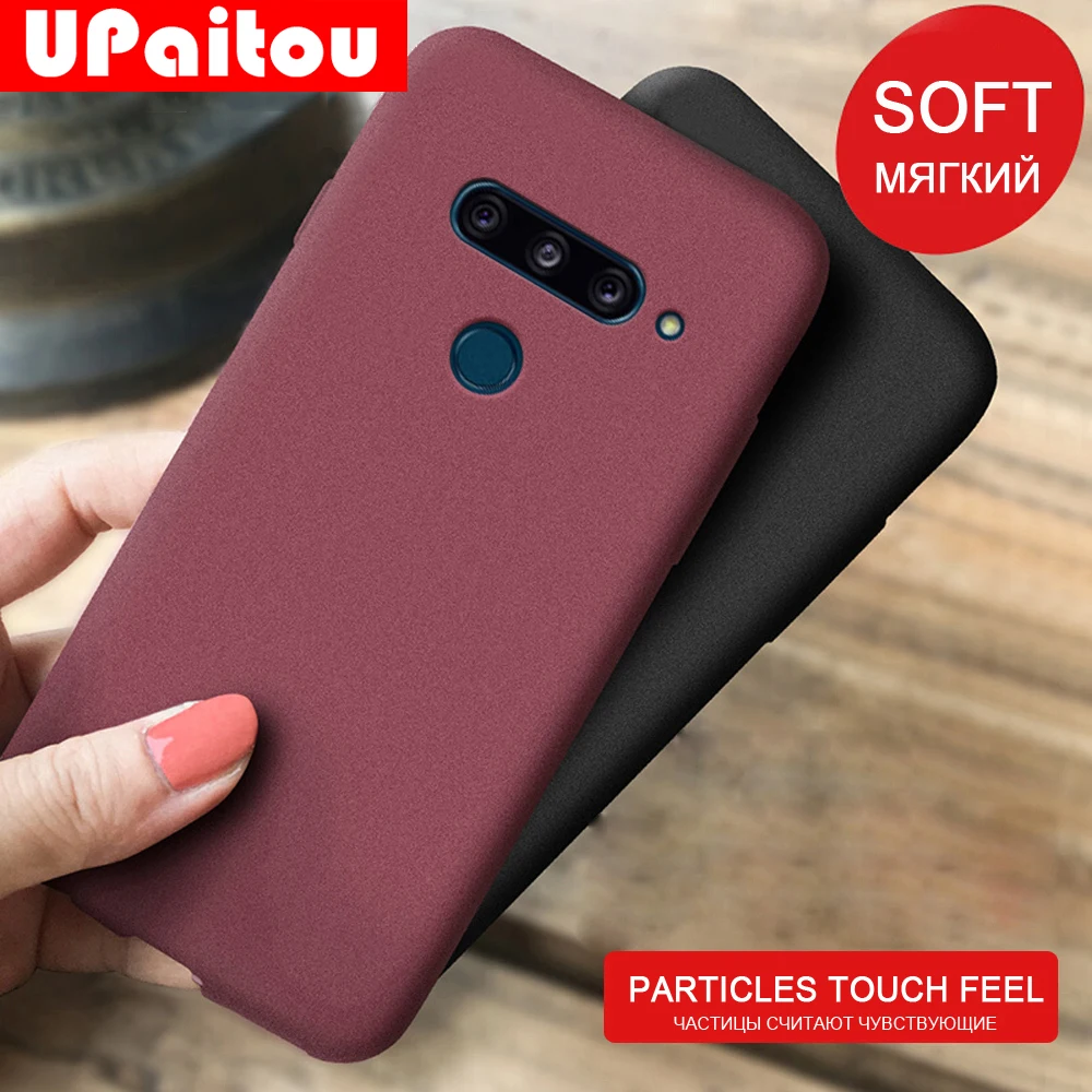 Чехол UPaitou для LG G8 G7 ThinQ G6 G5 Q6 Q8 K12 Plus K30 K40 K50 G8X Q60 мягкий матовый Ультратонкий чехол с