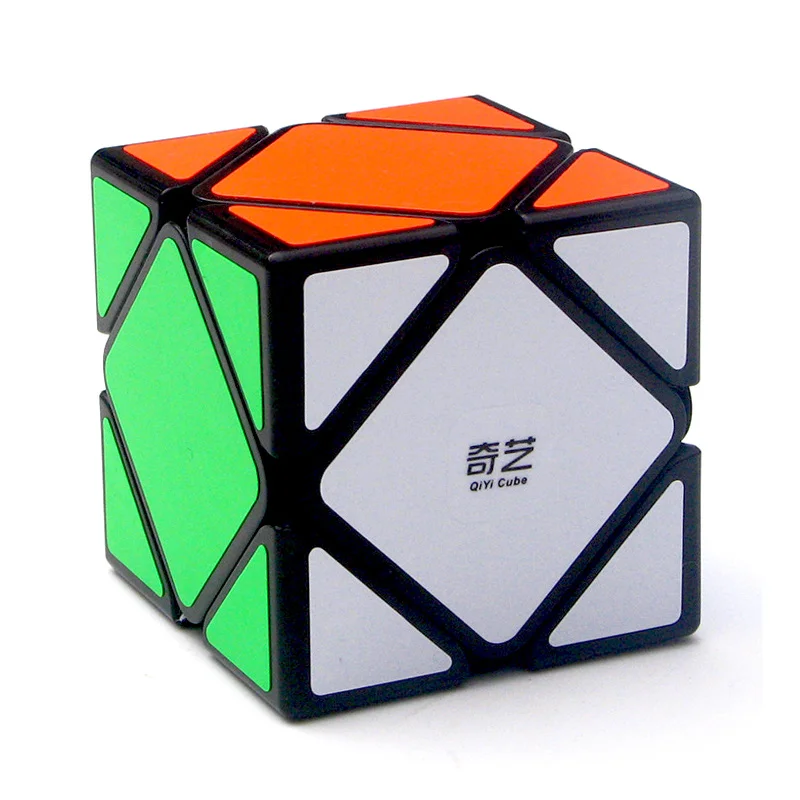 

QiCheng A Speed Magic Neo Cube Skewed Speed Magic Bricks Block Brain Teaser New Year Gift Toys For Children Cubo