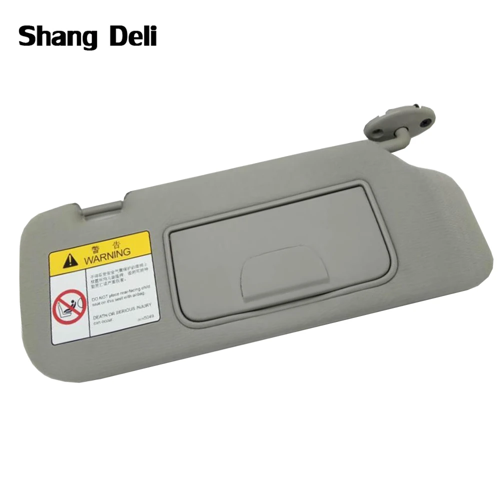 

Car Inner Sunvisor Right Sun Visor Shield Shade Board With Mirror For Chevrolet Captiva 2007 2008 2009 2010 2011 Gray
