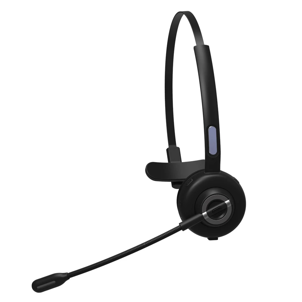 

Bluetooth 5.0 operator headset Noise reduction Dual device link High compatibility and durable battery 17 hours working time