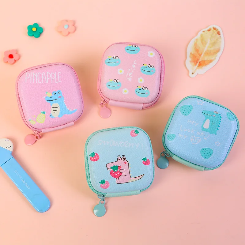 Симпатичный чехол для наушников с жесткой молнией мини наушники защитный usb