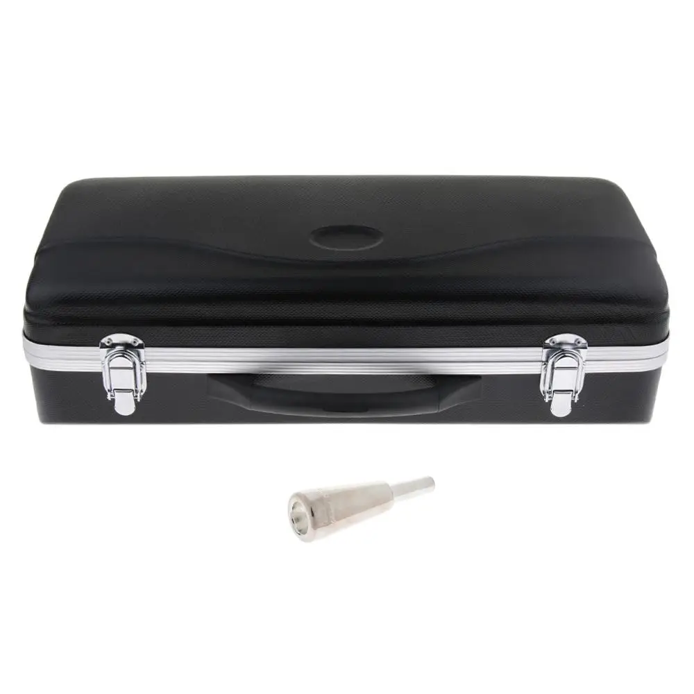 1 шт. Серебряный мундштук для трубы водонепроницаемая сумка переноски латунный