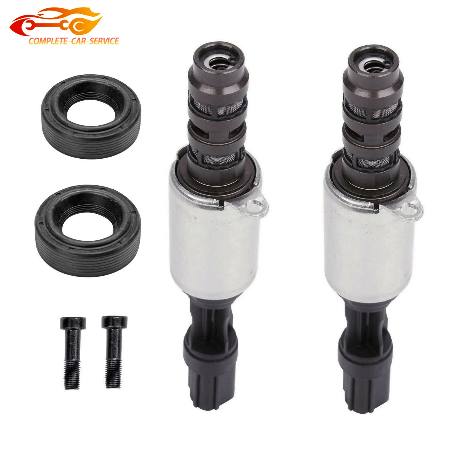 

2PCS Camshaft Timing Solenoid Valve Suit For 04-10 Ford F-150 Expedition 4.6L 5.4L VCT 3L3Z-6M280-EA