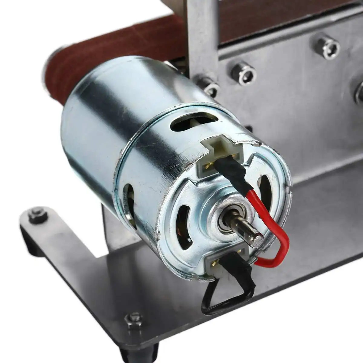 

300W Sander Belt Machine Electric Belt DIY Mini Sander Polishing Grinding Woodworking Machine Cutter Edges Sharpener Belt Sander