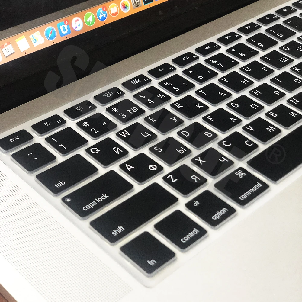 Чехол с русской клавиатурой для ноутбука macbook pro13 touchbar версия США/ЕС 13air A2337A2179 A2159