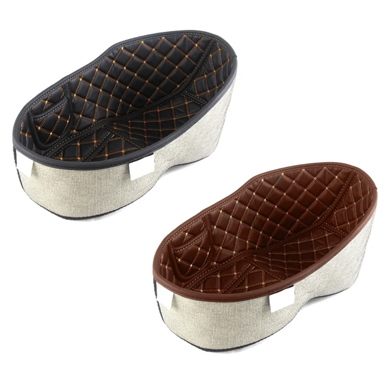 

Leather Rear Trunk Cargo Liner Protector Motorcycle Seat Bucket Pad for Vespa Gts300 GTS 300 Accessories