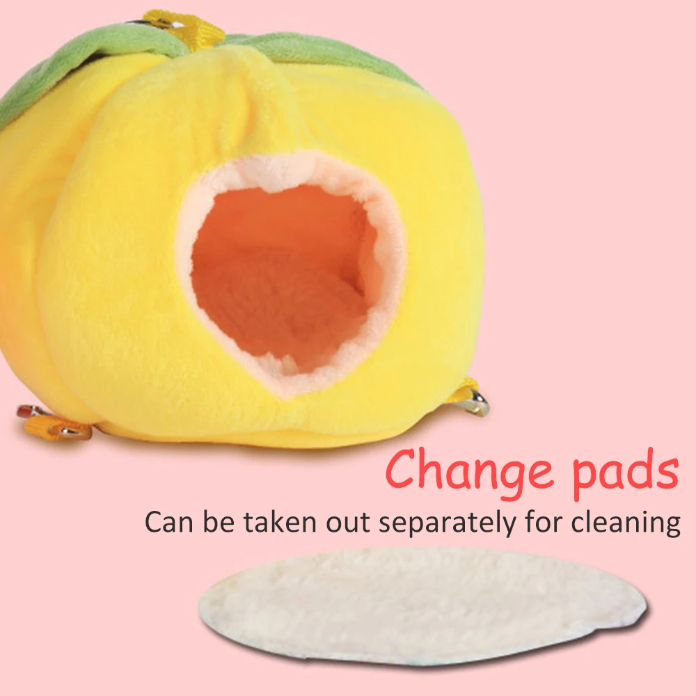 Симпатичный подвесной домик для хомяка клетка морской свинки в форме персика