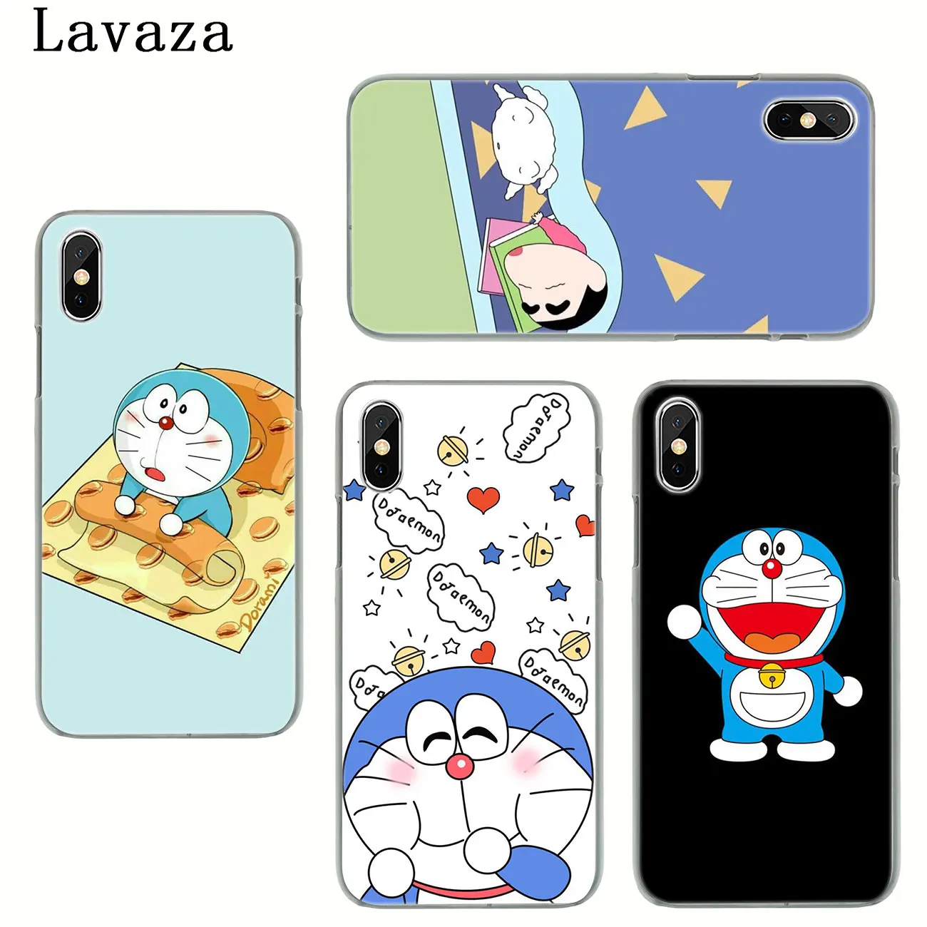 Lavaza Doraemon аниме жесткий чехол для телефона iPhone XR XS X 11 Pro Max 10 7 8 6S 5 5S SE 4S 4