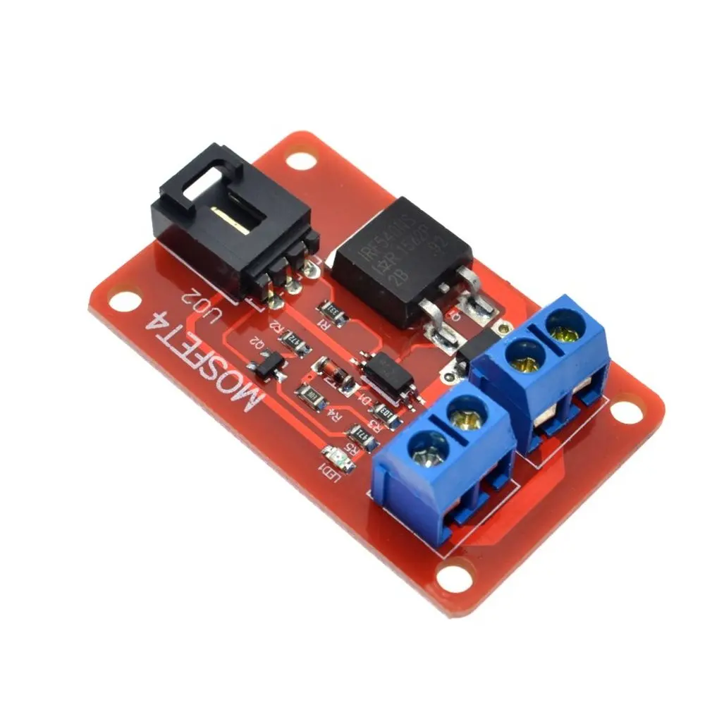 Модуль 1 канал Route MOSFET Кнопка IRF540 изолированный модуль питания + переключателя для