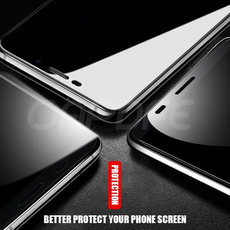 Защитное стекло для Samsung Galaxy A6 A8 J4 J6 Plus 2018 защита экрана закаленное пленка A5 A7 A9 J2 J8