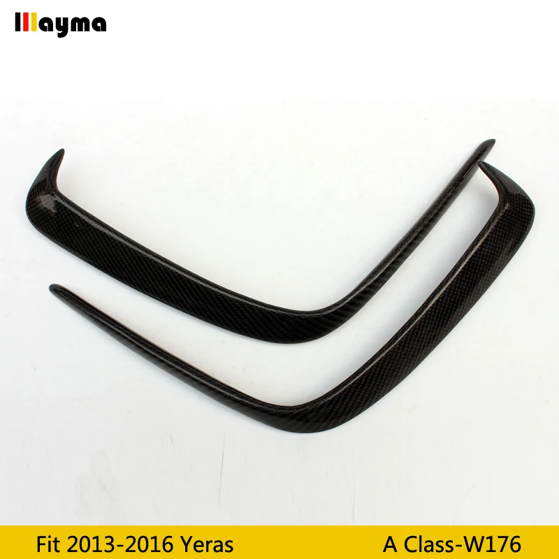 Сплиттер для заднего бампера из углеродного волокна спойлеры утинка Benz A